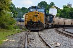 Grain Train Waits For A Crew